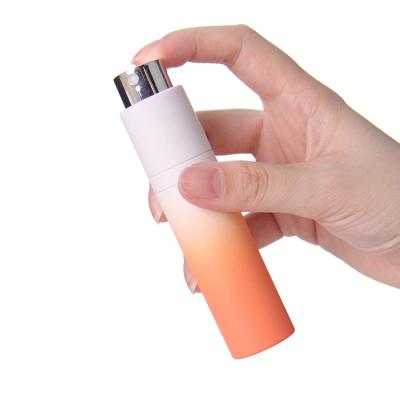 China Eco-friendly Customized 8Ml Twist Atomizer Spray Aluminum Bottle Glass For Perfume for sale