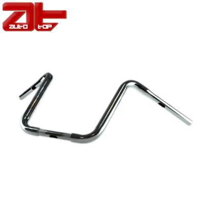 China Custom steel handlebar motocross motorcycle handlebar, new design OEM motorcycle parts for sale for sale