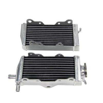 China Engine Cooling System Dirt Bike Aluminum Radiator, Motocross Aluminum Radiators For CR125 92-97 for sale