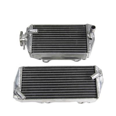 China Ultra-thin aluminum motocross aluminum radiator for RMZ450 2007 for sale