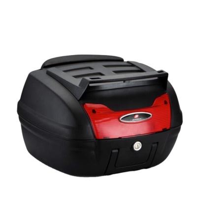 China Motorcycle Rear Tail Luggage Replacement PP Tail Boxes 40LTop Case With Backrest for sale