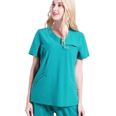 China Fashion Medical Unisex Medical Uniform Clothing Anti Wrinkle Nurse Scrubs Hospital Medical Uniform Scrubs Top Jogger Pants Wholesale for sale