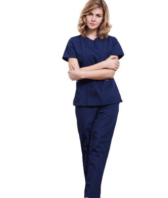 China Medical Uniform China Manufacturer Multiple Sizes Unisex Colors Scrub Hospital Nursing Uniform for sale