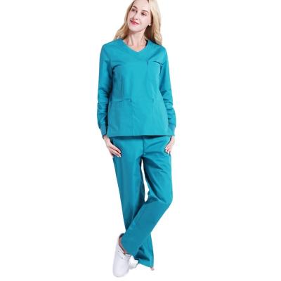 China New Product 65% Good Price Medical Unisex Spandex Comfortable Breathable Medical Uniform Sets for sale