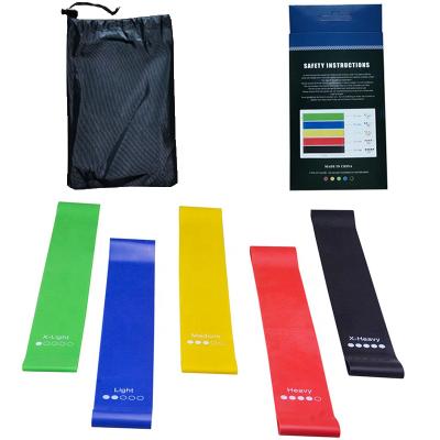 China Home Custom Sporting Goods Professional Aifun Band Logo Strength Training Yoga Exercise Resistance Band Gym for sale