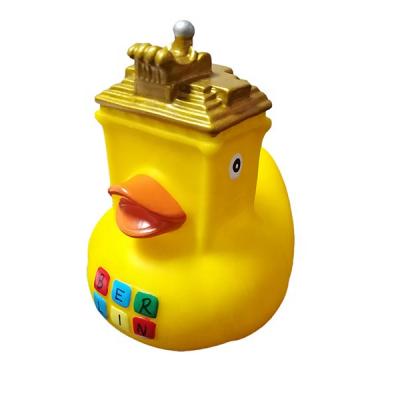 China Custom Cute Rubber Graduate Favor Plastic Bath Toy AIFUN Tool Bath Toy Plastic Rubber Duck for sale