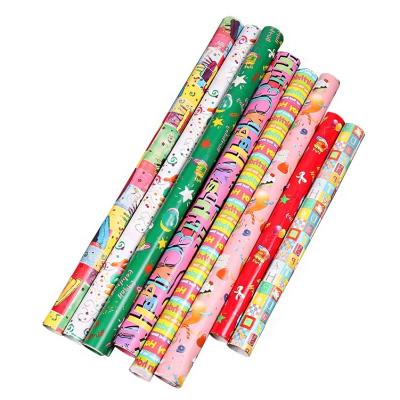 China New Design Recyclable Luxury Christmas Gift Wrapping Paper Fresh Flower Wrapping/Roll Custom Wholesale 70*100cm Gift Wrapping Factory for sale