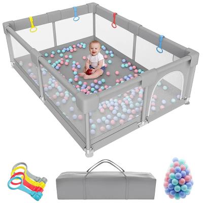 China Environmentally Friendly Plastic Baby Protective Products Play Fence Snail Baby Playpen New Large For Indoor Use for sale