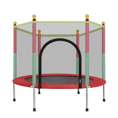 China With protective net manufacture indoor mini trampoline for kids around fitness trampoline with factory for sale