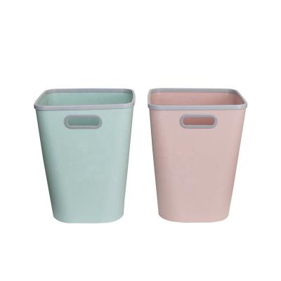 China 10L PP Viable Single Trash Can Hotel Kitchen Indoor Kitchen Trash Can Recycling Medical Waste Bins for sale