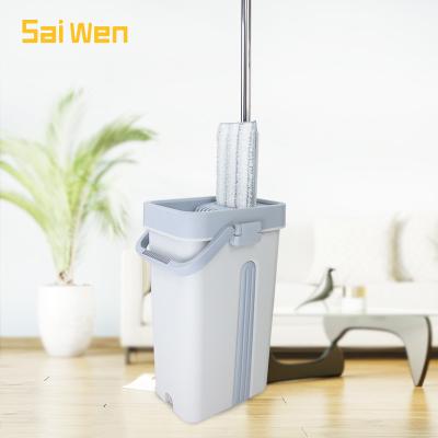 China Best Selling 360 Rotation Magic Floor Bathroom Mop Set Mop And Bucket Indoor Cleaning Set for sale