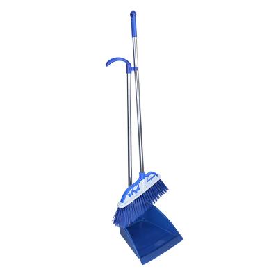 China Factory direct sales SAIWEN household cleaning broom set plastic broom and dustpans set for sale