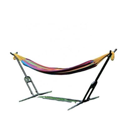 China Wholesale Portable Steel Hammock Stand Foldable Hammock Comfortable+Stylish Camping With Portable Stand for sale