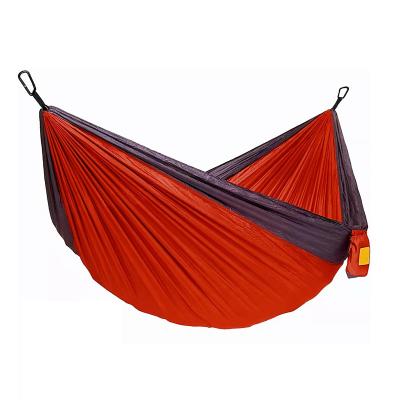 China Wholesale Custom Outdoor Camping Swing Parachute Tree Hammock Portable Hanging Bed Comfortable+Stylish Double Hammock for sale