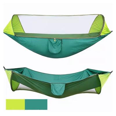 China Comfortable + Stylish Cheap Outdoor Hammock Bed Travel Swing Net Hammock Mosquito Net for sale