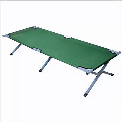 China Custom Made Outdoor Camping Oxford Cloth Camp Cradle Folding Cot With Aluminum Alloy Bracket For Car Camping for sale