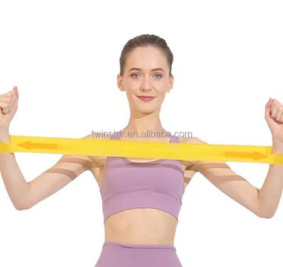 China 5pcs Large Latex Elastic Hip Resistance Exercise Bands Gym Leg Diet for sale