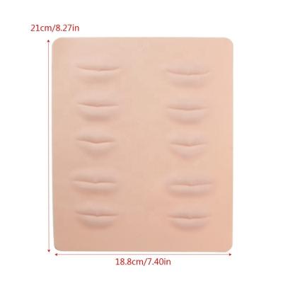 China Tuffking MakeupTattoo Disposable Permanent Practice Skin For PMU Lip Shaping for sale