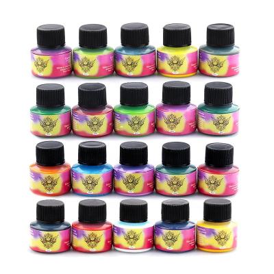 China Wholesale Professional Easy Coloring 5ml/bottle Microblading Tattoo Ink Tattoo Pigment Pigment 4/6/7/8/10 Pcs Set for sale