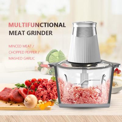 China Small 2L 3L fufu household multifunctional mini yam pound blender food cleaver grinding grinders machine electric food chopper for sale for sale