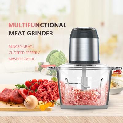 China Household Kitchen Salad Multifunctional Meat Food Cleaver Cutter Vegetable Electric 2022 Blender With 2L 3L 6L for sale