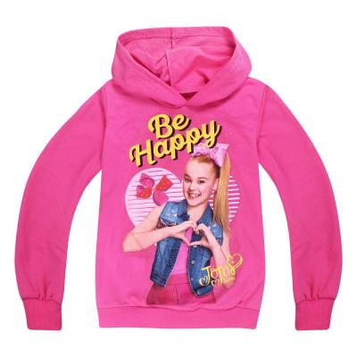 China Kids Anti Shrink Tops Coat Girl Jojo Siwa Hoodie Long Sleeve Sweatshirt for sale