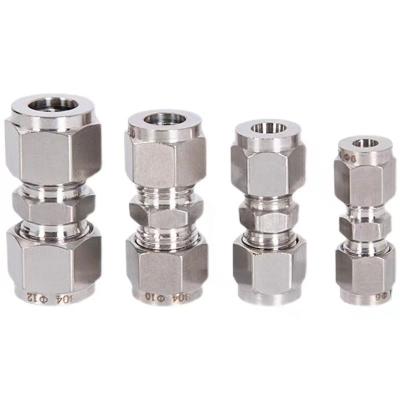 China Stainless Steel Lower Price Three Quick Fit Stainless Steel Links Two Common Ferrule Tube Reducer for sale