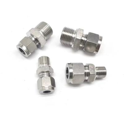 China Stainless Steel Stainless Steel Ferrule Quick Connector for sale