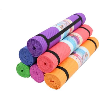 Cina Stuoia materiale di yoga del PVC di W61cm, stuoia variopinta di yoga di 4MM 6MM 8MM in vendita