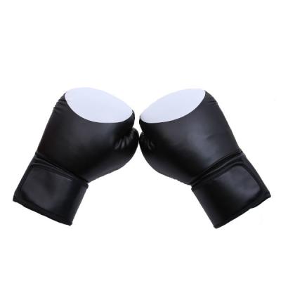 China Adult 12 Oz Leather Boxing Gloves , PU Leather Weighted Boxing Gloves for sale