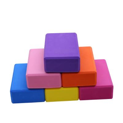 China Eco-Friendly Eva Yoga Brick , OEM Colorful Foam Block Brick For Body Building for sale