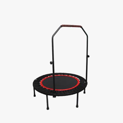 Cina 1M Folding Junior Trampoline With Handle, trampolino a 40 pollici nero in vendita