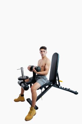 中国 Heavy Duty Fitness Exercise Bench With Leg Extension And Leg Curl 販売のため