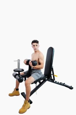 China Dumbbell Bodybuilding Fitness Exercise Bench PU Leather Cushion à venda