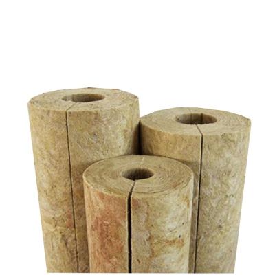 China Factory Industrial Customized High Density Flame Retardant Waterproof Pipe Shell For Office Building Heat Insulation Rock Wool Made In China for sale