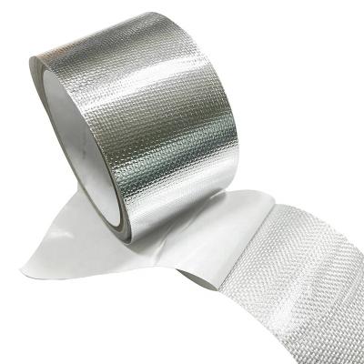 China Factory Direct Selling Aluminum Foil Heat Resistant Tape for Sealing Joints, Air Aluminum Foil Tape for Sewing Against Moisture for sale