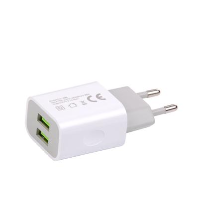 China Customized 10w Cell Phone Wall Charging Head Multi Fast Charger Travel Home USB Port Charger Mobile Phone for sale