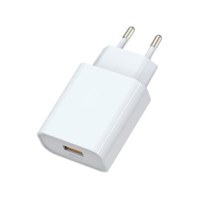 China 18W QC3.0 Wall Charger QC3.0 Wall Charger QC3.0 USB Port Adapter New Trend 18W Travel Charger 2021 Fast Charge For Mobile Phone Charger for sale