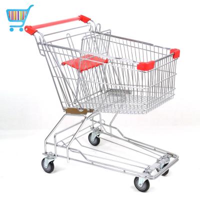 China Unveiling Shopping Carts Malaysia Supermarket Price Child Shopping Trolley With Child Seats for sale