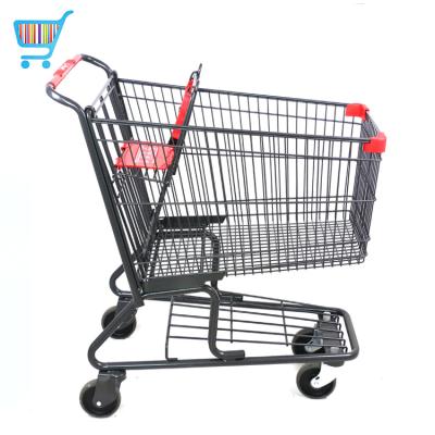 China Handheld Shopping Trolley And Rolling Cart Cart Rolling Portable Grocery Market Shopping Carts For USA for sale