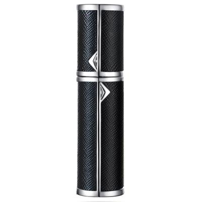 China Wholesale Cosmetic Portable Perfume Bottle Atomizer Leak Make Chrome Plating/Triangle Refill Resistant Perfume Bottles Sprayer For Women Men for sale