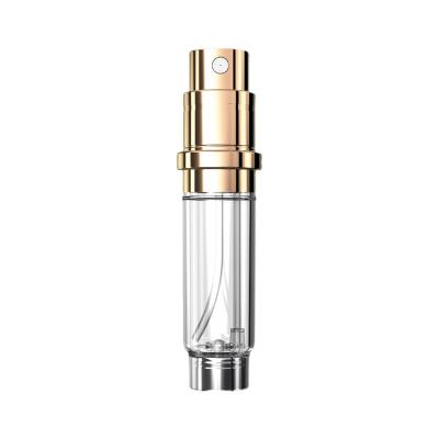 China Perfume Cosmetic Inner Bottle PCTG Refill Valve Refill Valve Aluminum Material Pure Copper Transparent Empty Bottle for sale