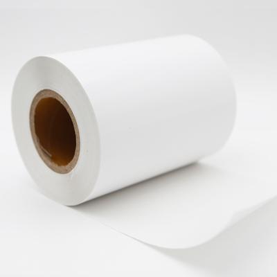 China ANTISTATIC Wholesale Waterproof Self Adhesive PP Synthetic Sticker Paper Roll for printing for sale