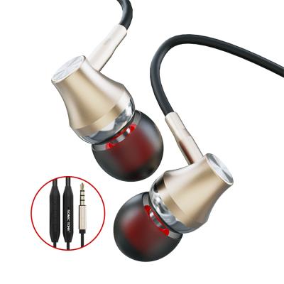 China Bass Headphone In-Ear Earbuds 3.5MM Perfect Plug Hi-Fi Sound Hi-Fi Wired Headphones With MIC for sale