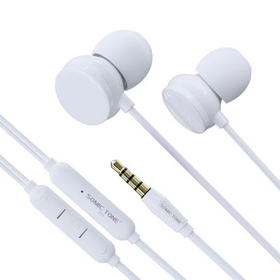 China Hot Selling Perfect Sound Amazon Earbuds Wired Headphones In-Ear Stereo Bass Headphones Compatible With iPhone for sale