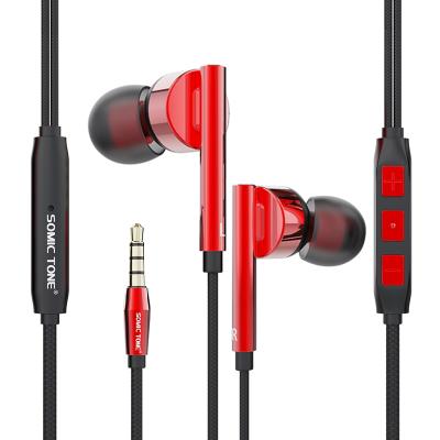 China Perfect Sound Factory In-Ear Portable Handsfree Headset 3.5mm High Fidelity Stereo Jack Wired Earphones For Samsung for sale