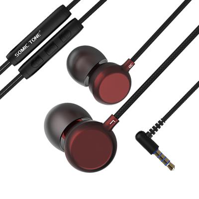 China Wholesale Bass Earphones Wired Stereo Powerful Sound Headphones Handsfree Microphone Earphone for Sports Game for sale