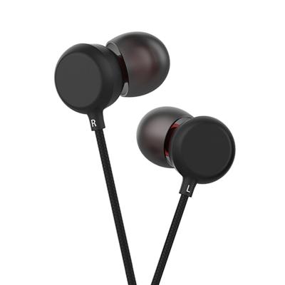 China Powerful Stereo Bass Amazon Top-Selling Wired Earphone Metal In Ear Earphone With MIC 3.5MM Jack For Samsung Headphones for sale