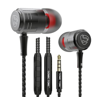 China Perfect Sound 3.5mm Stereo Wired Headphones Sport Earbuds Precision Bass Headset HIFI For iPhone for sale