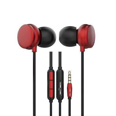 China Wholesale Perfect Sound High Quality Clear Sound 3.5mm Wired Earphone In-ear Stereo Headset With MIC for sale